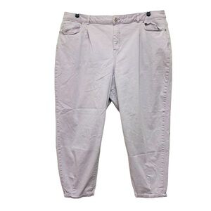 Eloquii Purple Tapered Jeans